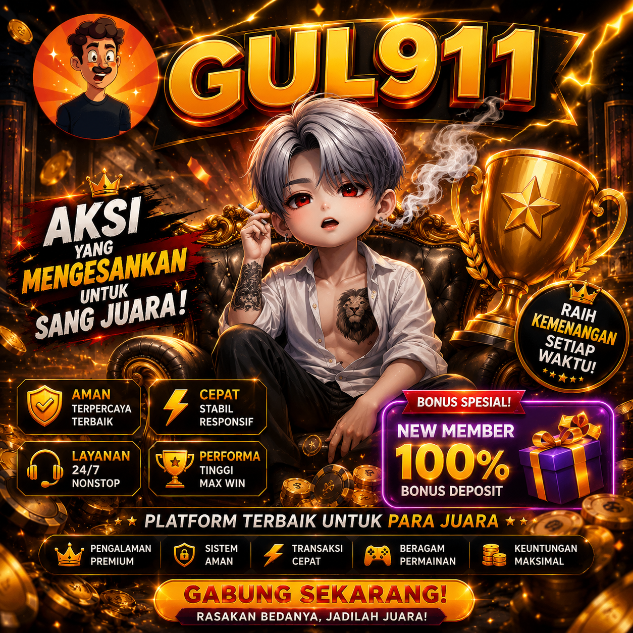 Banner Game Online GUL911